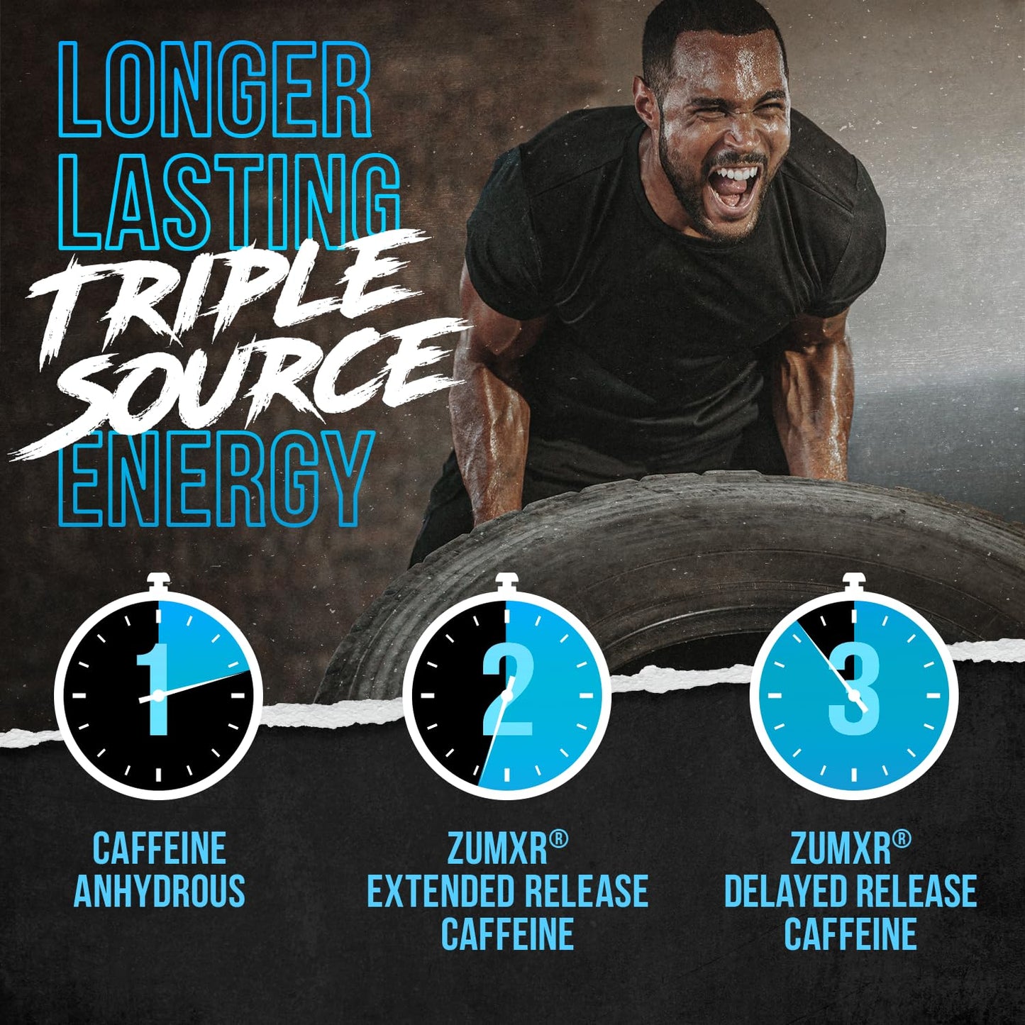 ALPHA LION Superhuman Burn – 2 in 1 Metabolism Booster Pre Workout and Thermogenic Fat Burner for Men – Appetite Suppressant and Weight Loss Supplement (21 Servings, Sweet Black Cherry Flavor)