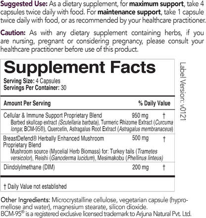Ultimate Breast Health Supplement Bundle Including ecoNugenics BreastDefend and Pectasol-C Modified Citrus Pectin - DIM for Breast Support, Estrogen Hormone Balance, Cellular & Immune Health Support
