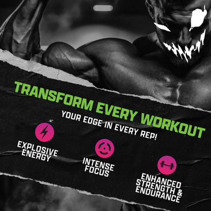Outrage Ultra HIGH STIM Pre-Workout Powder for Men | 400mg Caffeine, L-Citrulline, Beta-Alanine, Creatine | Extreme Energy, Focus, Strength & Endurance (30 Servings, Strawberry Watermelon)