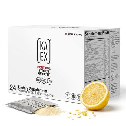 KA EX Cortisol Stress Reducer+ Powder, Post-Workout Recovery (3 Pack)
