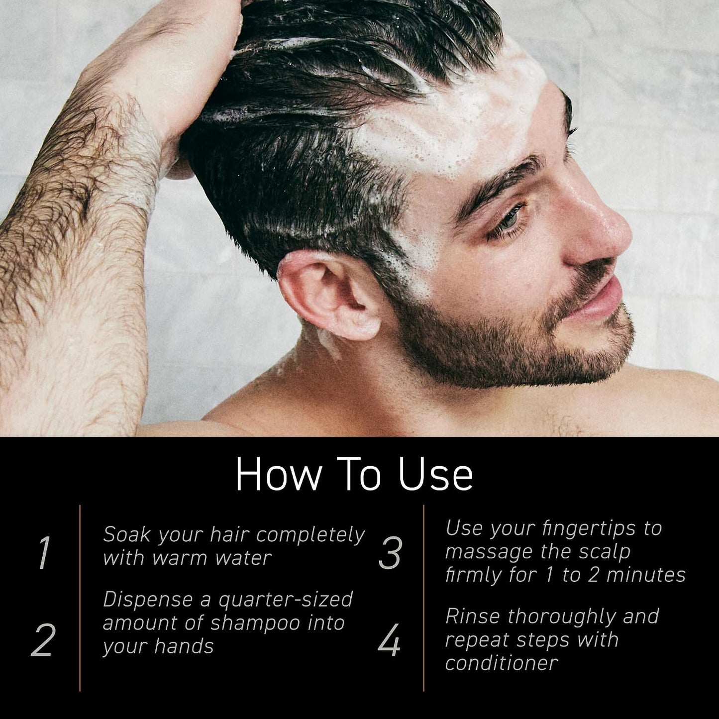 Brickell Men's Daily Revitalizing Hair Care Routine, Shampoo and Conditioner Set For Men, With Pro-Vitamin B5, Aloe, and Tea Tree Oil, Strength and Volume Enhancing Conditioner, Gift Set