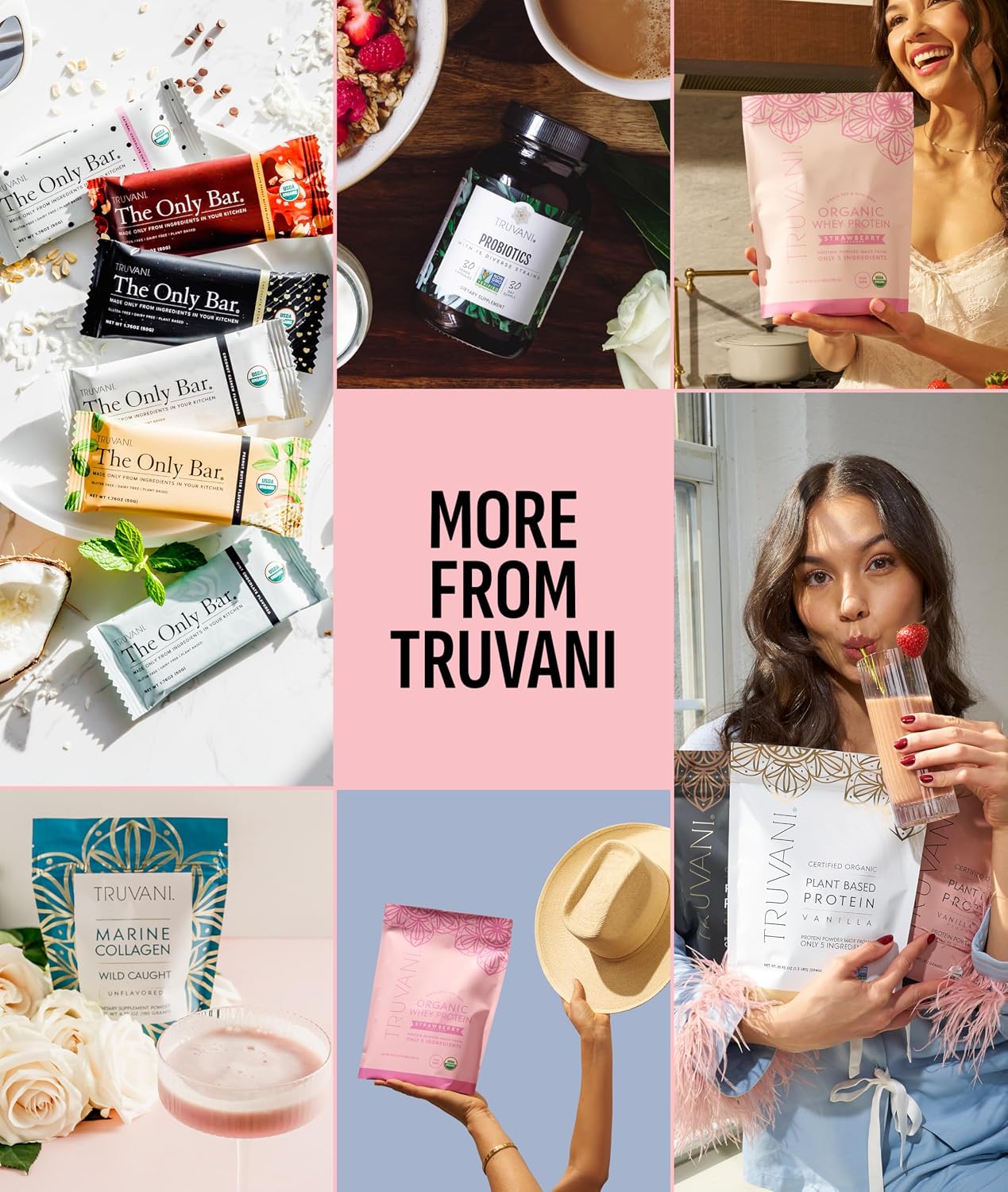 Truvani Hydrolyzed Collagen Peptides | Unflavored | 28 Servings | 20g Grass-Fed Collagen Protein Powder | Promotes Hair, Nail, Skin, and Joint Health | Keto | Gluten & Dairy Free