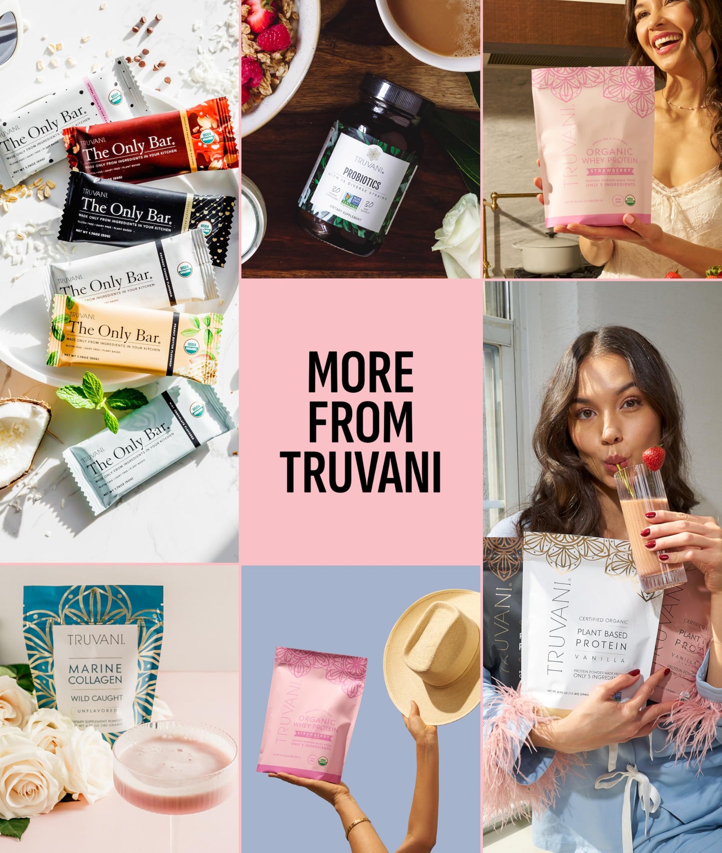 Truvani Hydrolyzed Collagen Peptides | Unflavored | 28 Servings | 20g Grass-Fed Collagen Protein Powder | Promotes Hair, Nail, Skin, and Joint Health | Keto | Gluten & Dairy Free