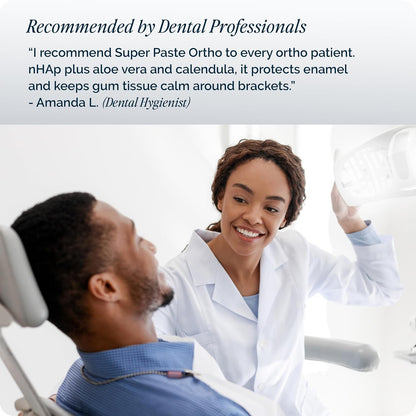 Dr. Jen Ortho Super Paste Toothpaste, 10% Nano Hydroxyapatite