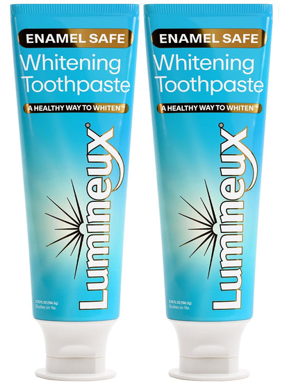 Lumineux Teeth Whitening Toothpaste, Peroxide Free, 3.75 oz, 2 Pack