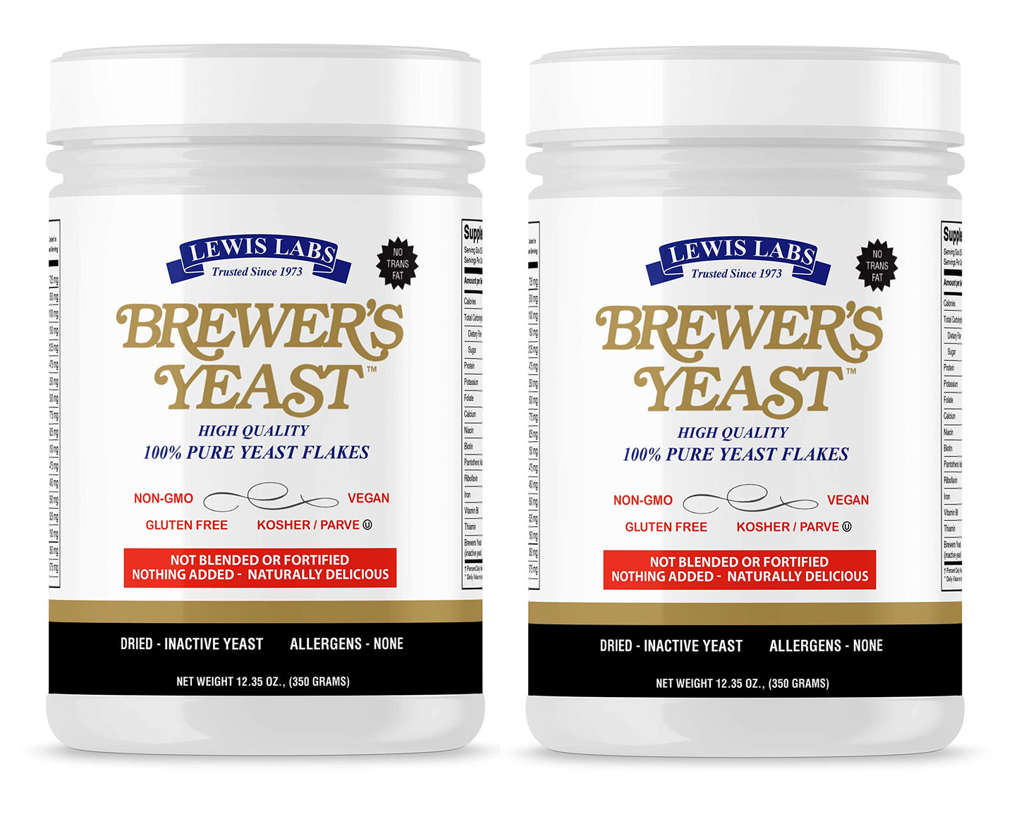 Brewers Yeast Flakes for Lactation Cookies, Breastfeeding Supplement to Boost Mother's Milk (1 Pack) - Non Fortified, Unsweetened - Kosher, Gluten Free, Non GMO, Vegan, Plant Based Protein Powder