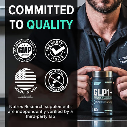 GLP-1 Supplement - Super Berberine Weight Management Support Healthy GLP-1 Naturally | Advanced Appetite Control & Metabolism Support with Clinically Studied Ingredients  | Stimulant Free