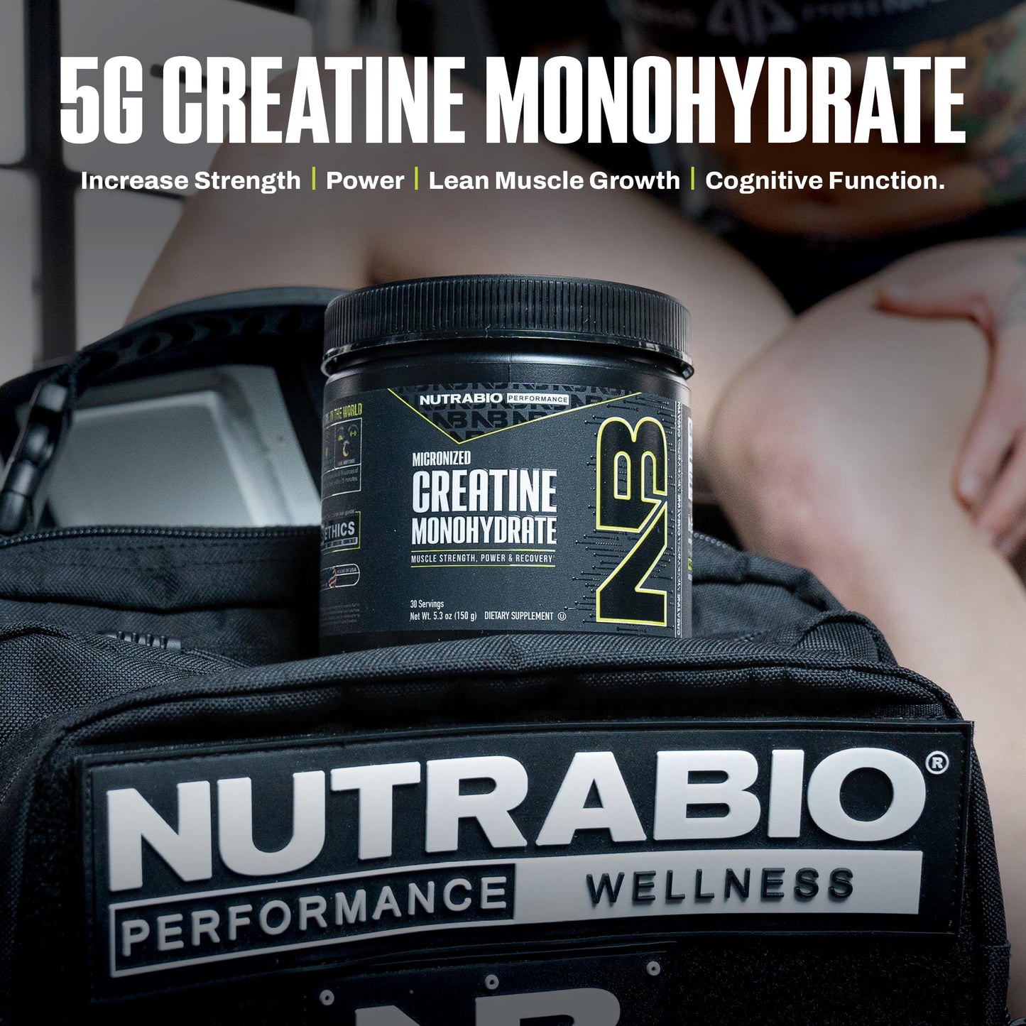 NutraBio Pure Micronized Creatine Monohydrate Powder Supplement, Unflavored, (300 g) - Supports Bulk Muscle Energy, Recovery, and Strength - HPLC Tested Creatine Powder Supplement for Men and Women