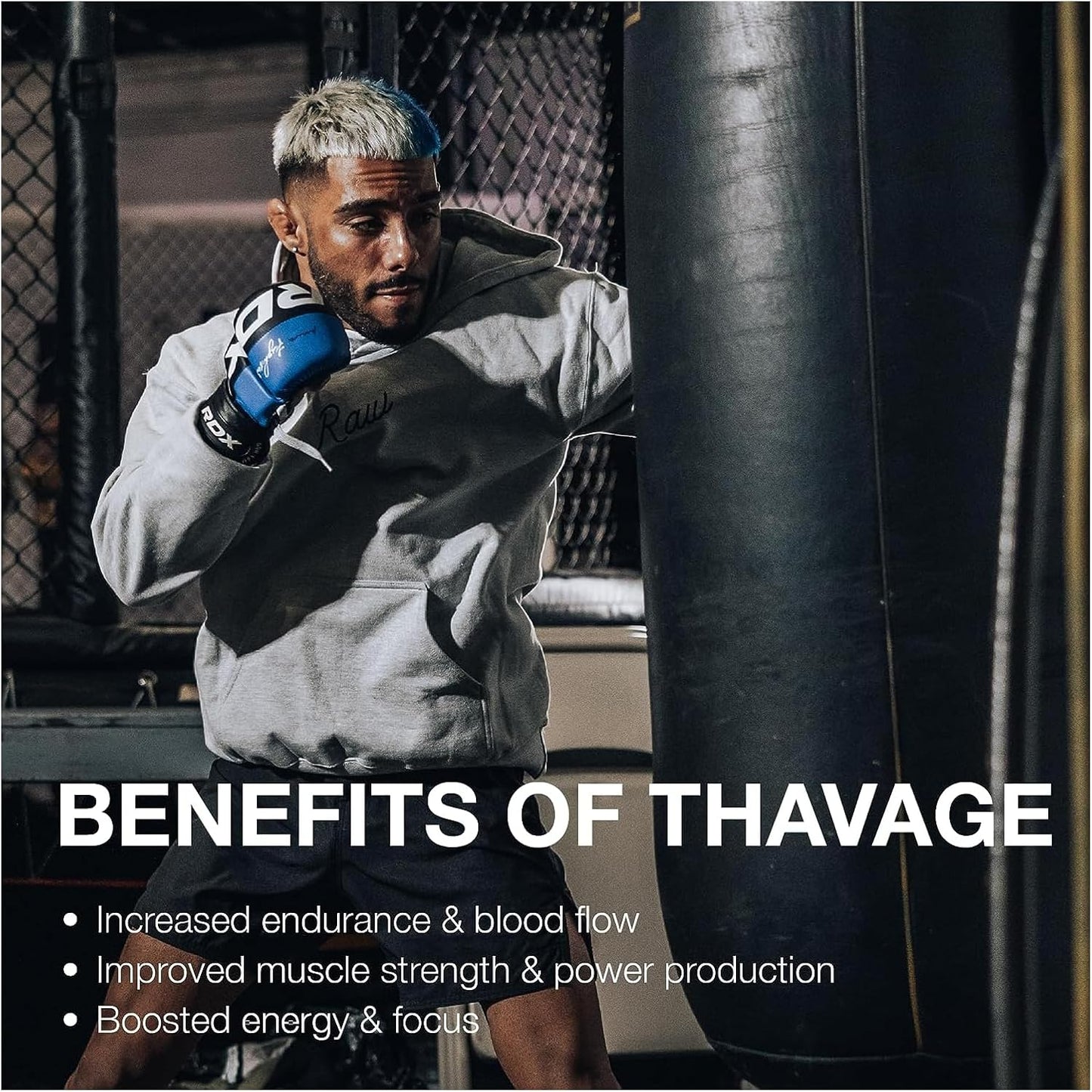 RAW Thuper Thavage Pre Workout Powder - 6 Peat