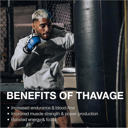 RAW Thuper Thavage Pre Workout Powder - 6 Peat