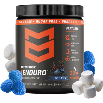 MTN OPS Enduro Stim-Free Pump Pre Workout, Pineapple