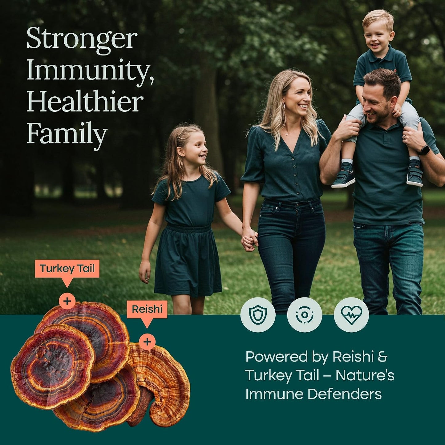 USDA Organic Lions Mane Supplement Capsules with Ashwagandha, Chaga, Reishi, Cordyceps, Turkey Tail - 10x Adaptogenic Mushroom Complex as Focus Supplement - Energy, Immunity & Nootropic