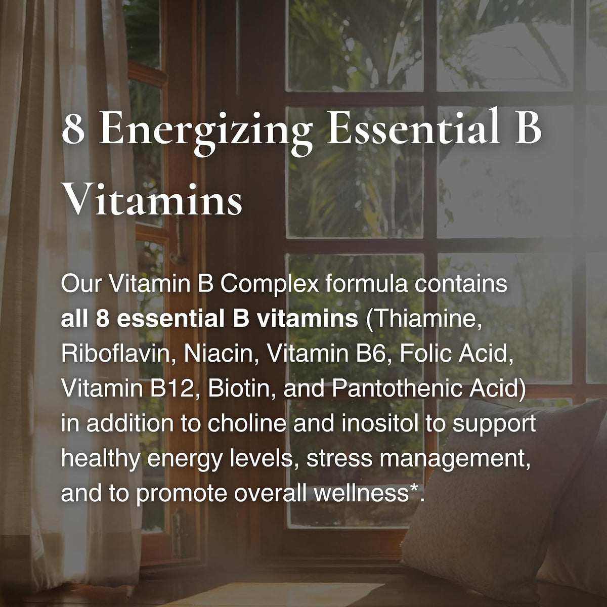 Utzy Naturals Vitamin B Complex | All 8 Essential B Vitamins | 60 Capsules