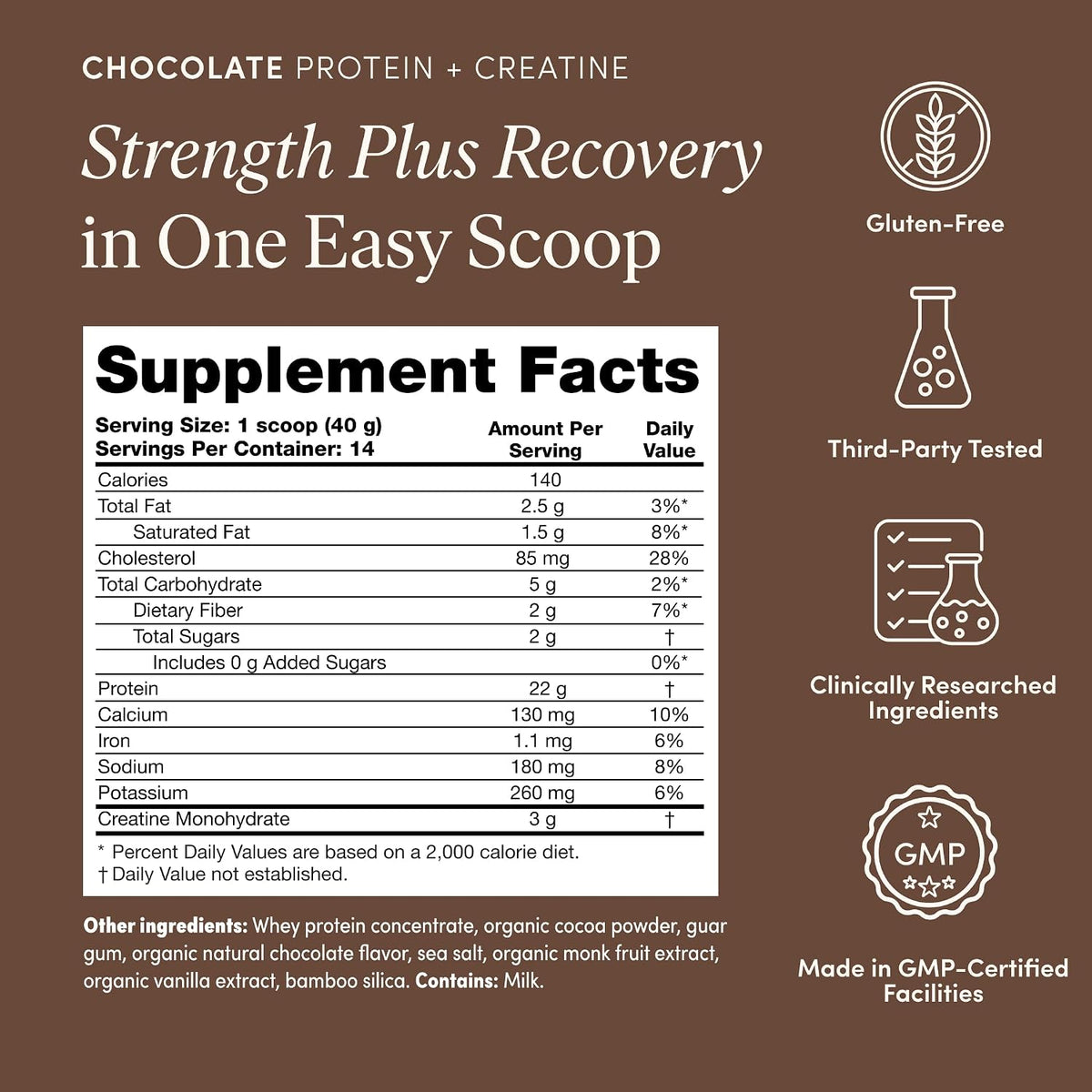 The 'Pause Life Protein + Creatine, Vanilla & Chocolate Bundle, 28 Servings