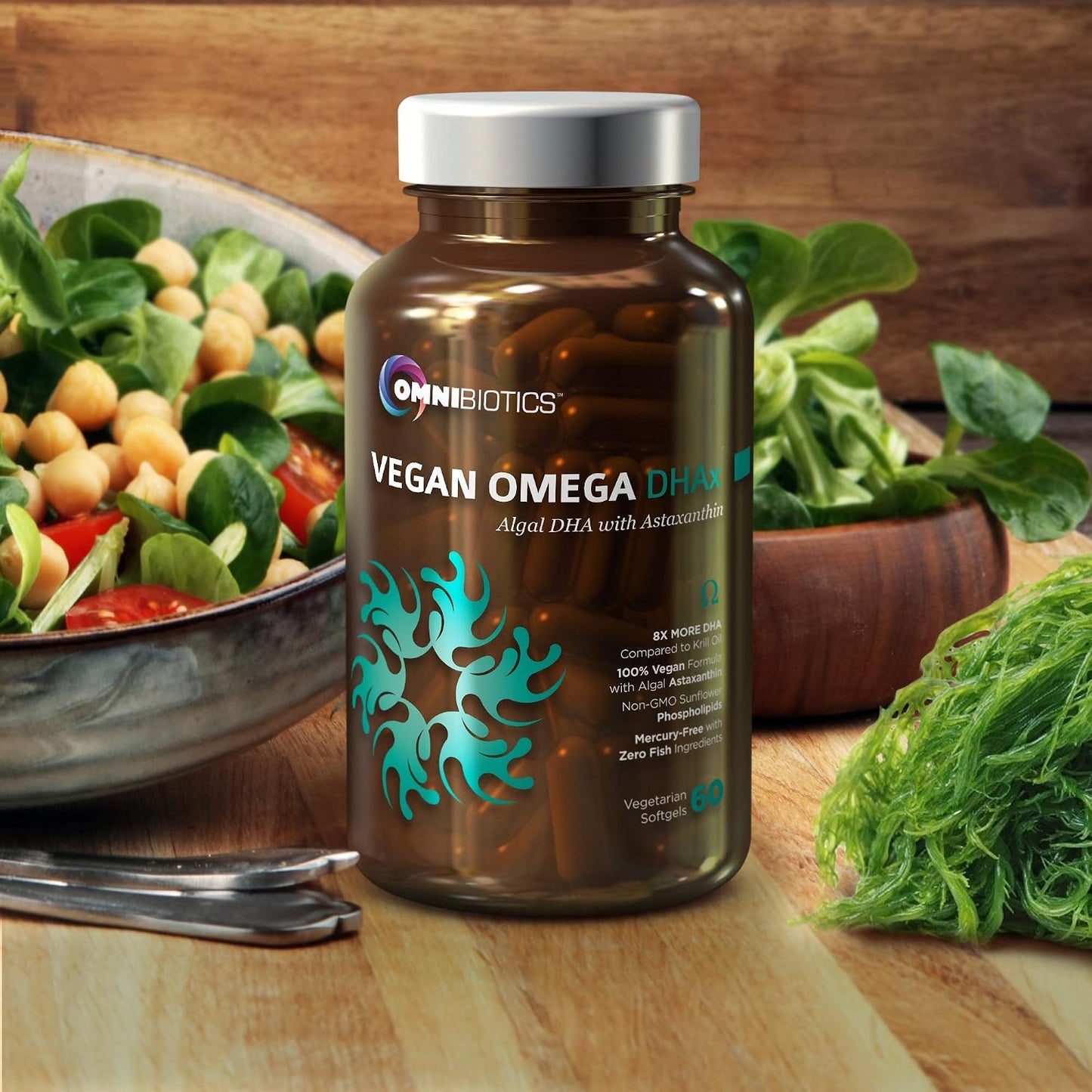 Vegan Omega 3 DHA EPA Supplement + Ultimate Vitamin C