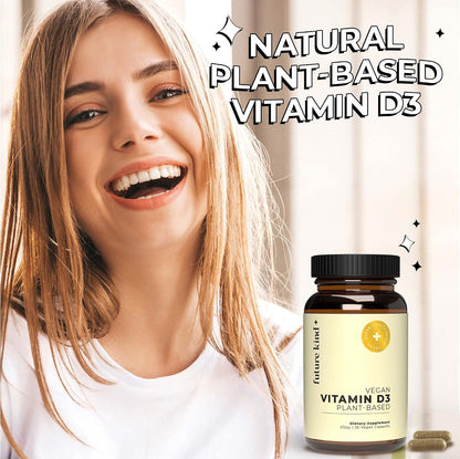 Future Kind - The Glow Getter Bundle - Vegan Collagen Booster Supplement - Vegan Vitamin D3 - Vegan Omega 3