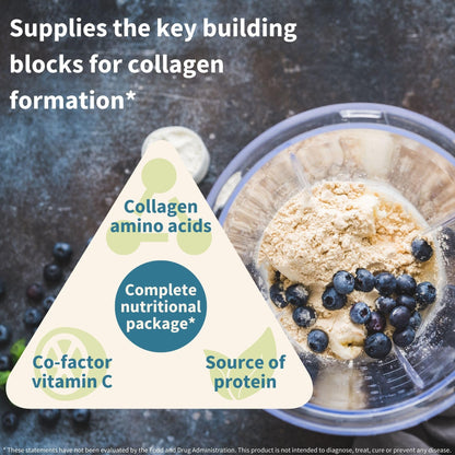 Igennus Advanced Vegan Vanilla Collagen Peptide Powder, Enhanced with Glycine, Proline & Hydroxyproline & Cofactor Vitamin C, Non GMO, Vegetarian Plant Based Collagen Powder Booster, 35 Servings