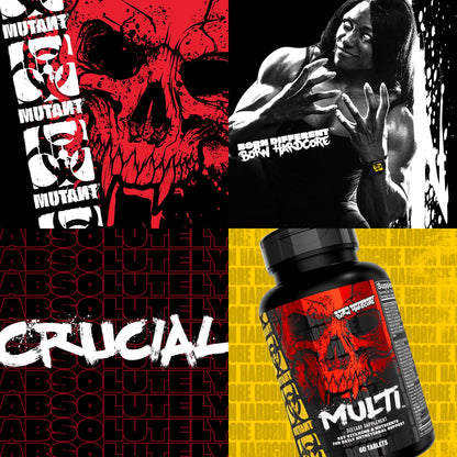 Mutant Multi - High Potency Vitamins with 75+ Ingredients Specifically Formulated for Heavy Lifting, 60 Tablets