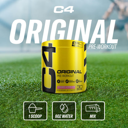 Cellucor C4 Original Pre Workout Powder Strawberry Watermelon Ice Sugar Free Preworkou