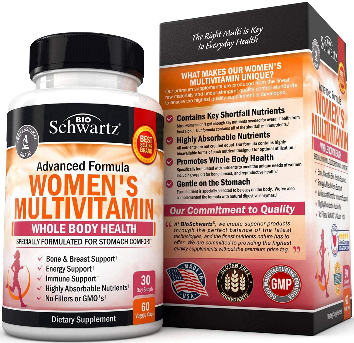 Daily Multivitamin for Women 50 & Over, 60 Capsules