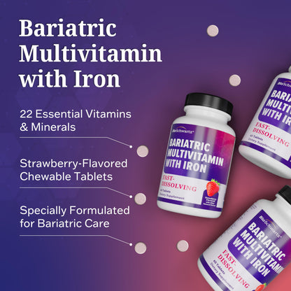 Bariatric D3 K2 Dissolvable Tablets - 90 Cherry-Strawberry Tablets