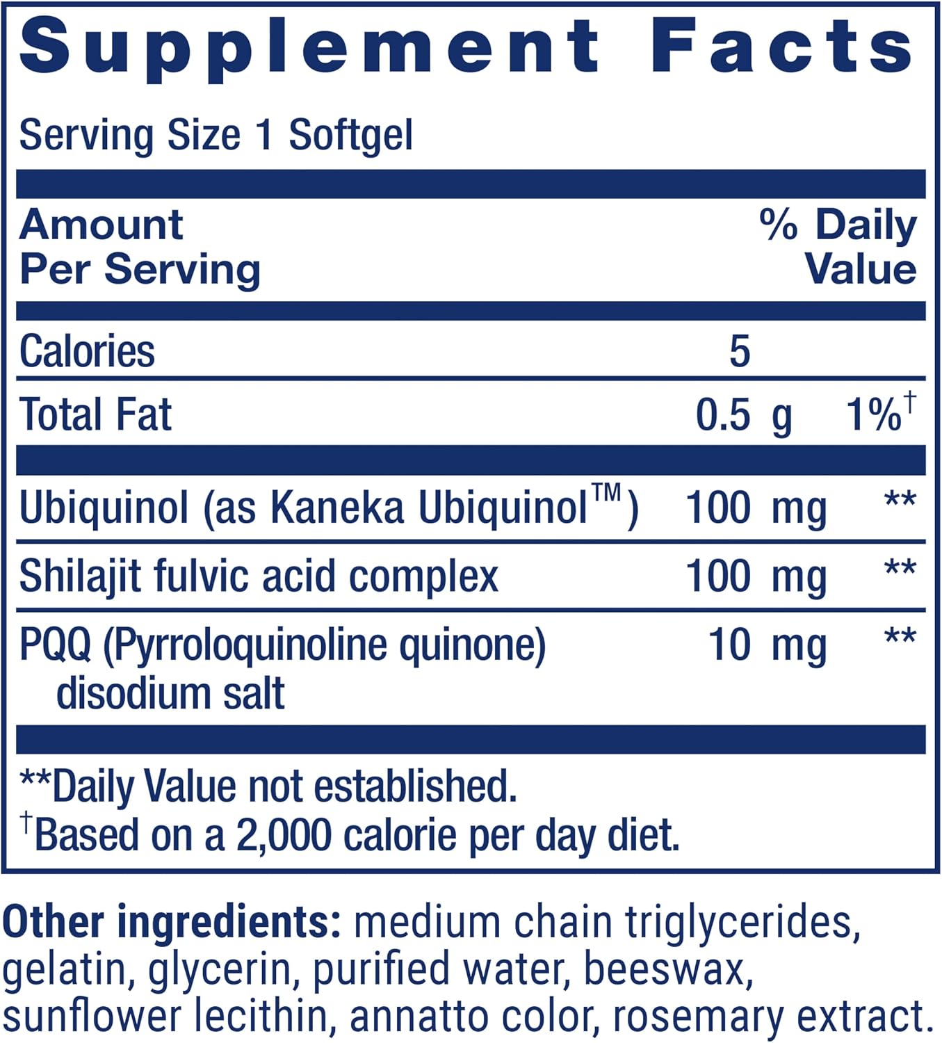 Life Extension Super Ubiquinol CoQ10 with PQQ, Heart Health, 30 Softgels