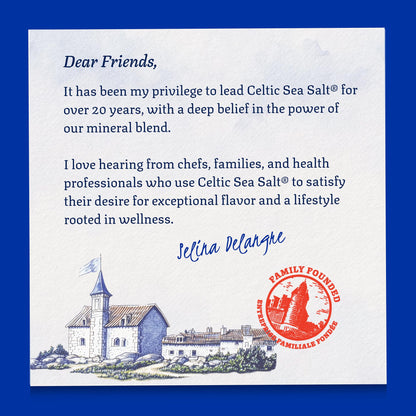 Celtic Sea Salt Fine Ground – Unrefined Mineral Salt, Sustainably Harvested, GMP Certified, Lab Tested – Baking, Cooking, Hydration, Everyday Use – 1 lb Resealable Bag