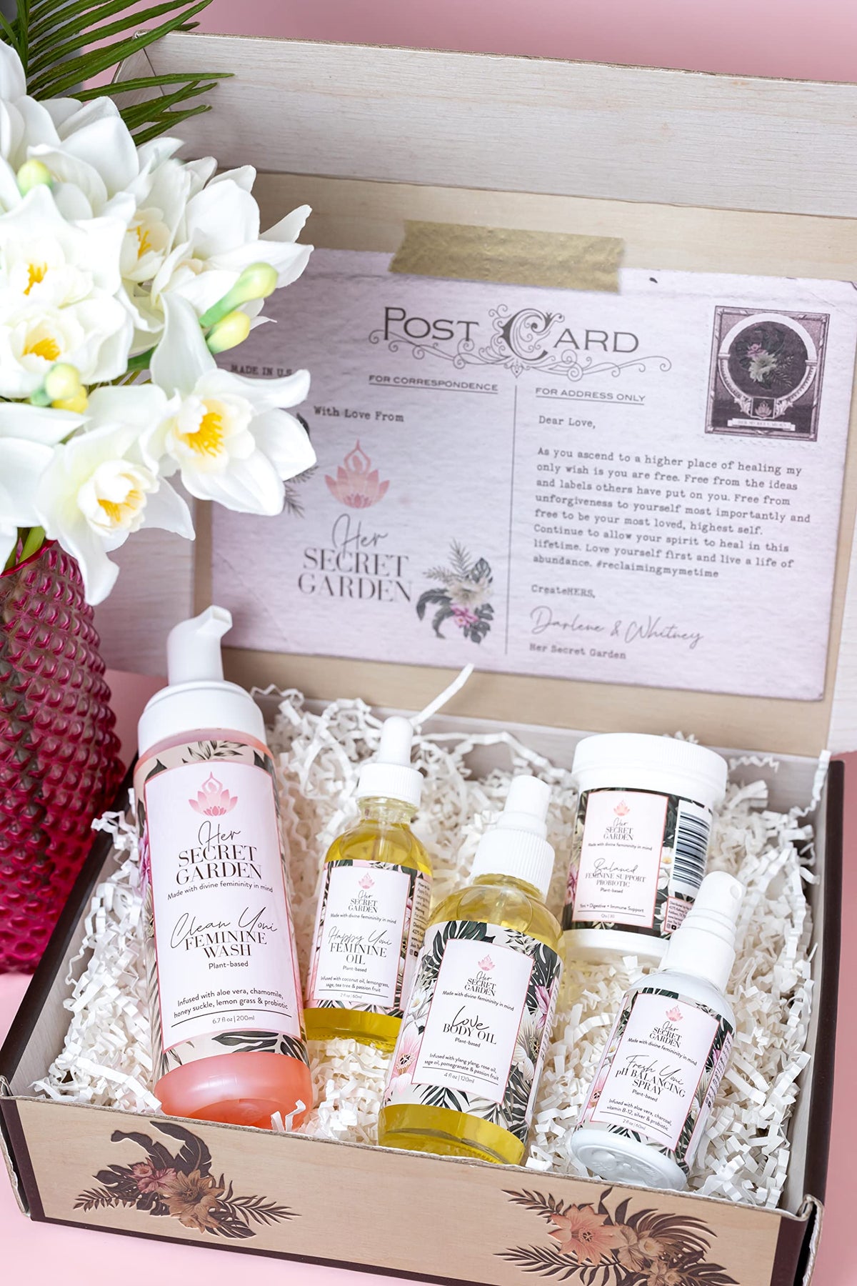 Her SECRET GARDEN Fresh Yoni - Feminine Spray 2oz, plant-based soothing mist all natural