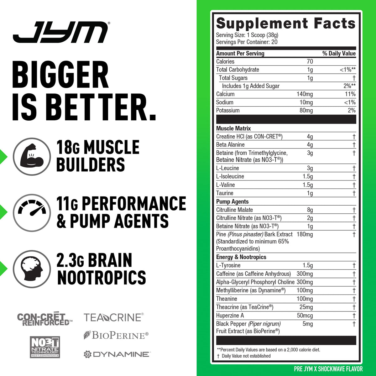 PRE JYM X - Shockwave