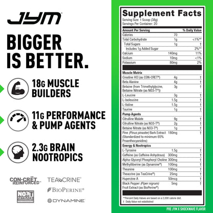 PRE JYM X - Shockwave