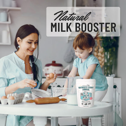 Legendairy Milk Brewer's Yeast Powder for Lactation Cookies (16oz) - Increase Breast Milk