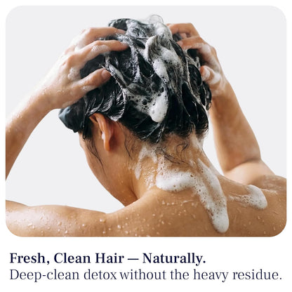 PUREANCE HydraCleanse - Clarifying Shampoo for Build Up | Deep Clean Detox Shampoo for Oily Hair, Hard Water & Scalp Buildup Cleansing Shampoo with Glycerin, Betaine & More 9.81 Fl Oz
