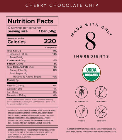 Truvani Plant Based Snack Bars | Variety | 12 Pack | Vegan | 5-8g Protein | USDA Organic and Vegan | Dairy, Soy, and Gluten Free | Individually Wrapped