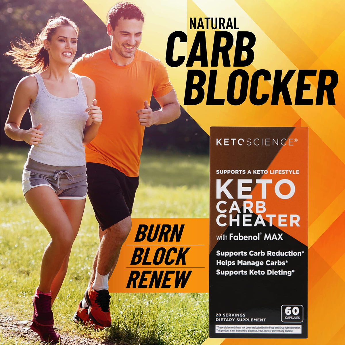 Keto Science Keto Carb Cheater, Supports Carb Reduction, Helps Manage Carbs, Supports