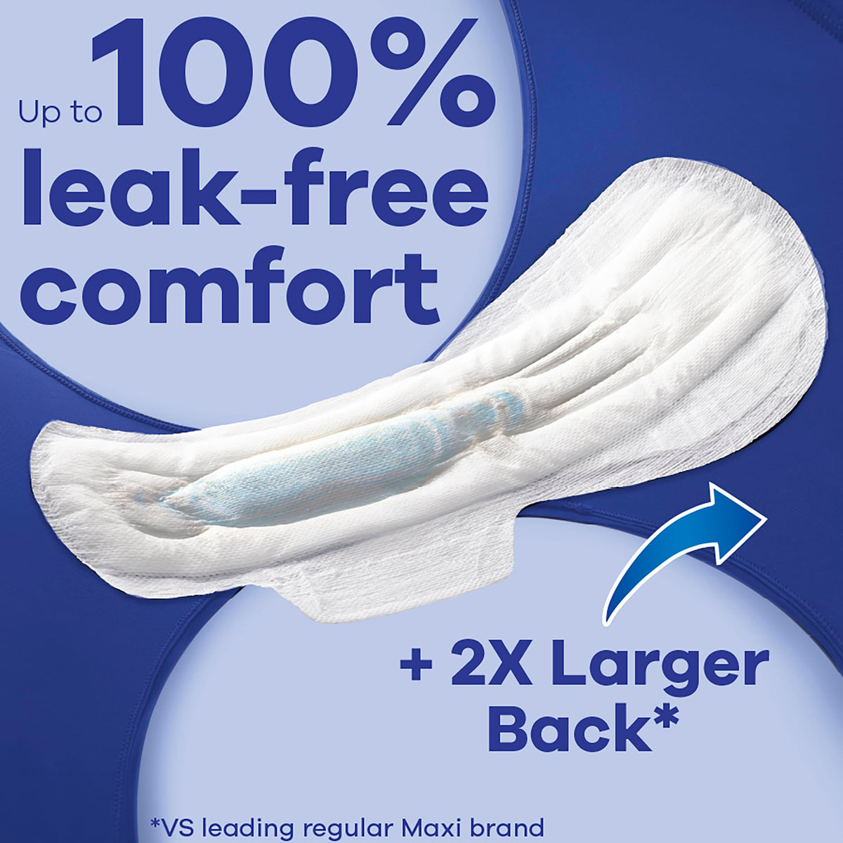 Always Maxi Feminine Pads for Women, Size 5 Extra Heavy Overnight