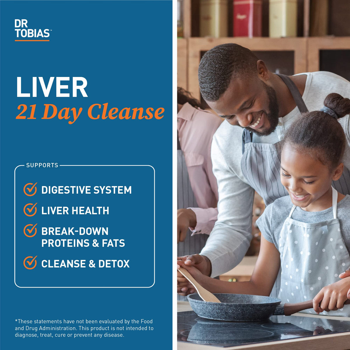 Dr. Tobias Liver 21 Day Cleanse, Herbal Liver Detox Cleanse with Solarplast, Artichoke Extra