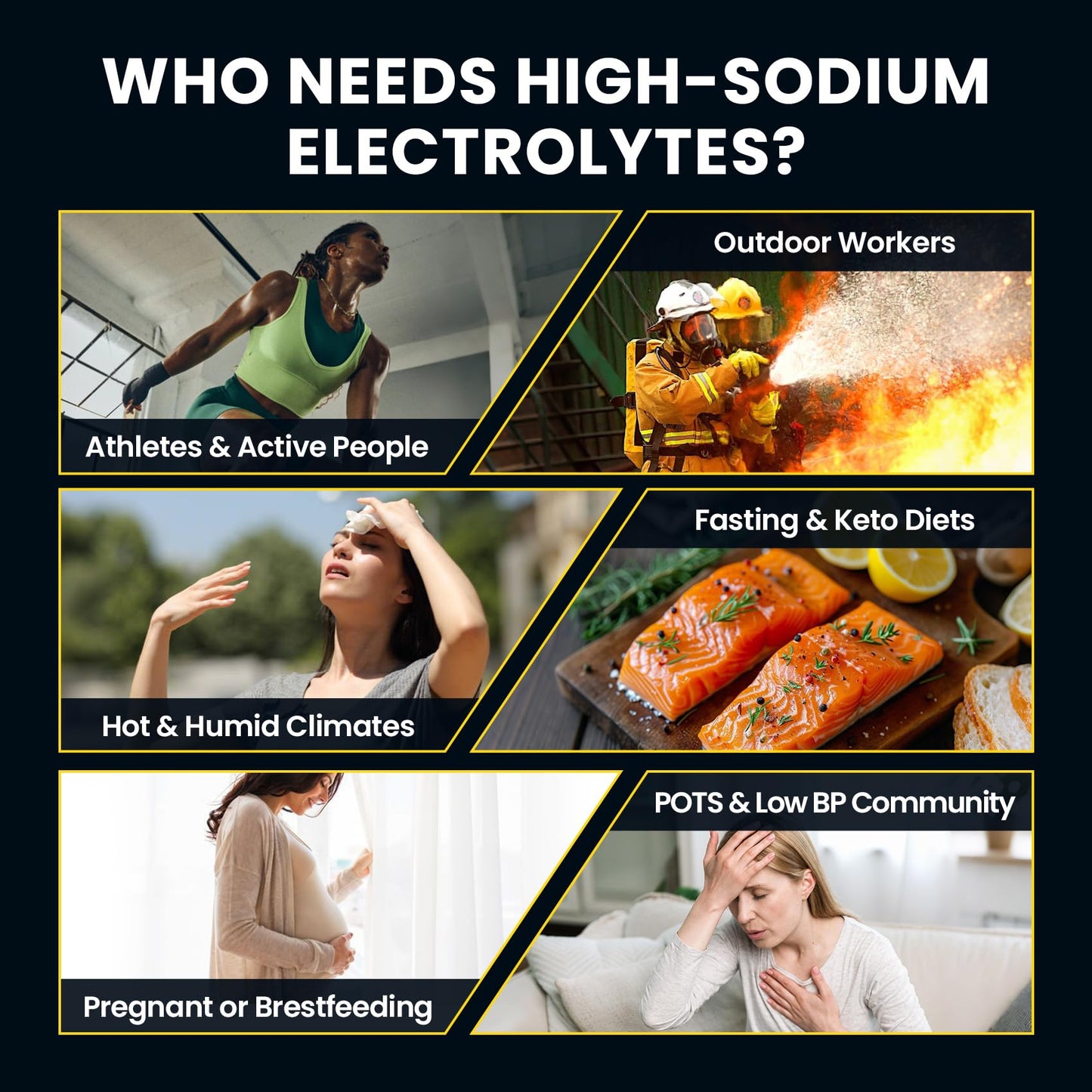 Venture Pal High Sodium Sugar Free Electrolytes Powder Packets, 16 Count | Hydration Packets with Sodium, Magnesium & Potassium, Vitamins, Zero Calories, Vegan, Keto & Paleo Friendly