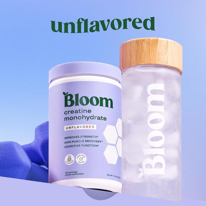 Bloom Clear Protein and Unflavored Creatine Bundle