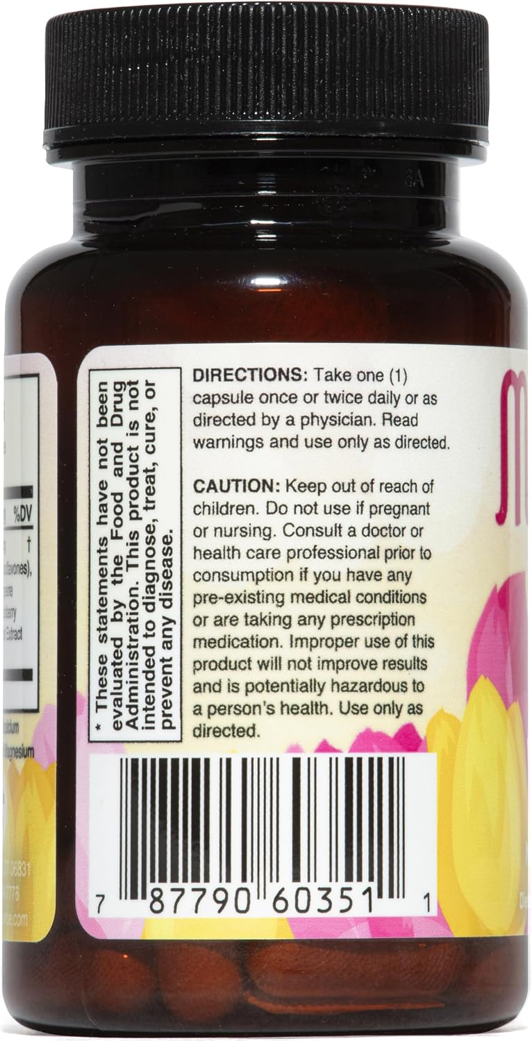 Menovair Natural Menopause Support Supplement for Women, Vegan, Gluten-Free | Helps Ease Hot Flashes, Night Sweats, and Mood Swings While Promoting Restful, Uninterrupted Sleep, 30-Day Supply