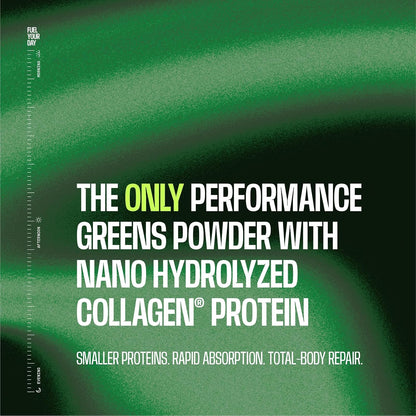 Frog Fuel Performance Greens Protein Powder, Lemon Lime, 30 Servings