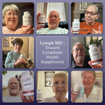 Lymph MD | Lymphatic Drainage Supplement | Lymph Support | Lymph System Support with Bromelain, Echinacea, Burdock Root, Dandelion, Rutin, Kelp. 30 Days Supply. 60 Capsules