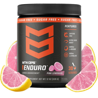 MTN OPS Enduro Stim-Free Pump Pre Workout, Pineapple