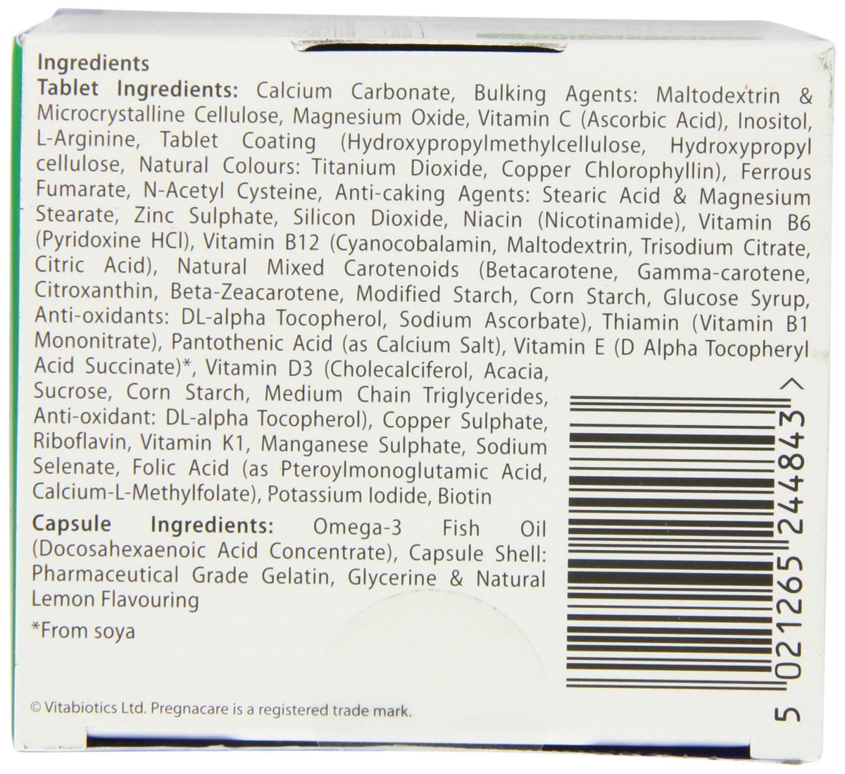 Vitabiotics Pregnacare Max 28 Day Supply
