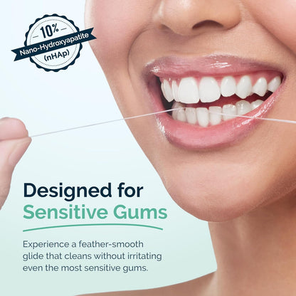 Dr. Jen 100% Italian Silk Floss, with Nano Hydroxyapatite and Xylitol