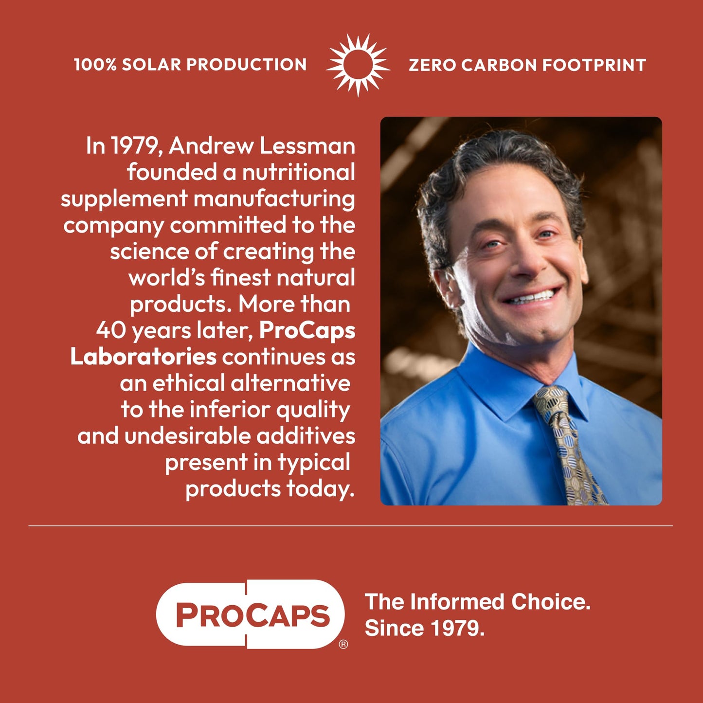 Andrew Lessman ProCaps Probiotic 25 Billion CFU 60 Capsules for Women & Men | Shelf-stable 25 Billion CFU. Four probiotic strains. No refrigeration required. Supports digestive & immune health.