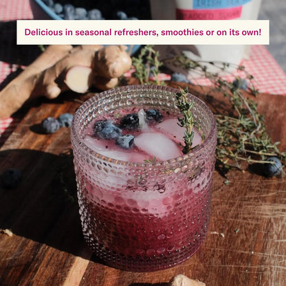 Ballerina Farm Farmer Hydrate Berry Electrolyte Powder | Organic Coconut Water, Irish Sea Moss, French Sea Salt, No Added Sugar, Prebiotic Fiber, 25 Servings