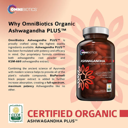 OmniBiotics Ultimate Daily Multivitamin + Ashwagandha Root Supplement