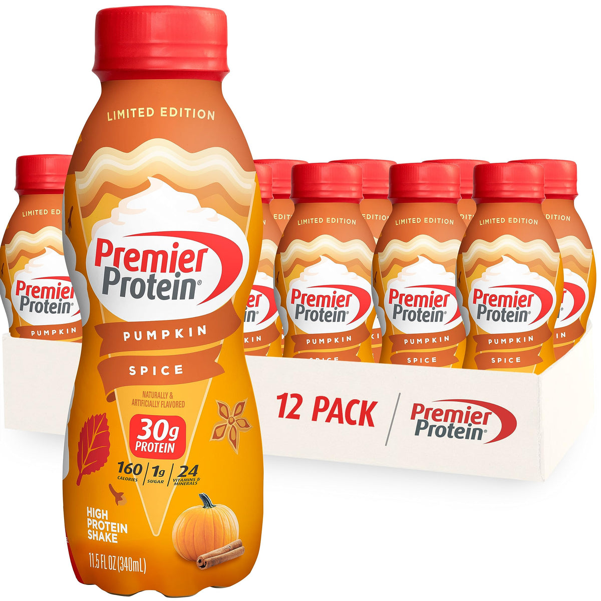 Premier Protein Shake Limited Edition 30g 1g Sugar 24 Vitamins Minerals Nutrients
