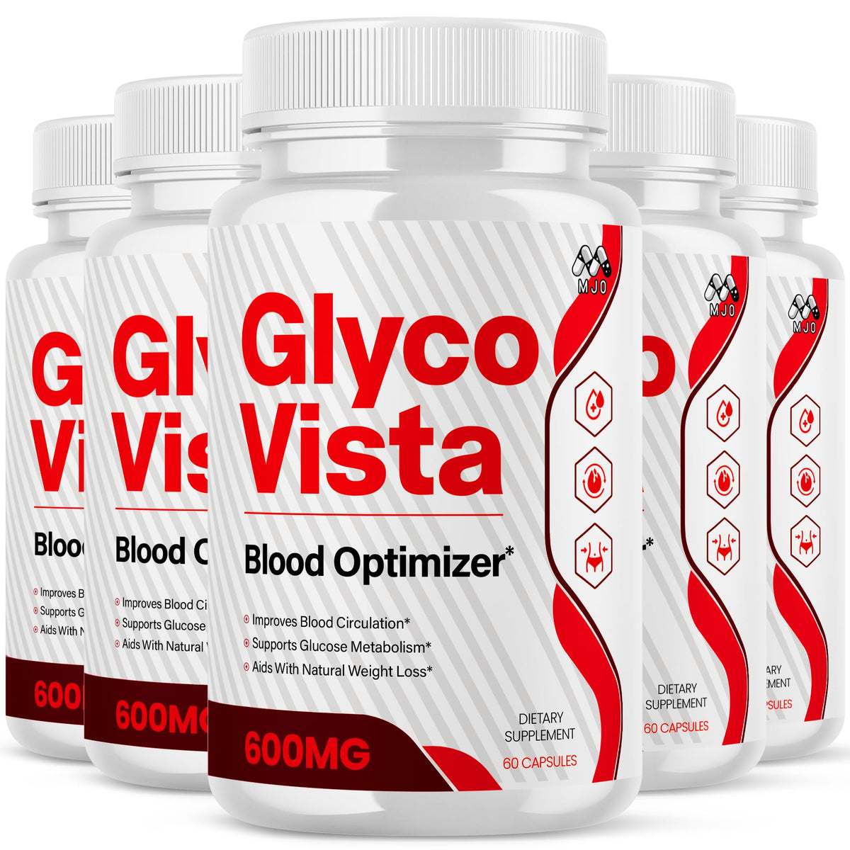 Glyco Vista Capsules, GlycoVista Blood Optimizer Supplement (60 Capsules)