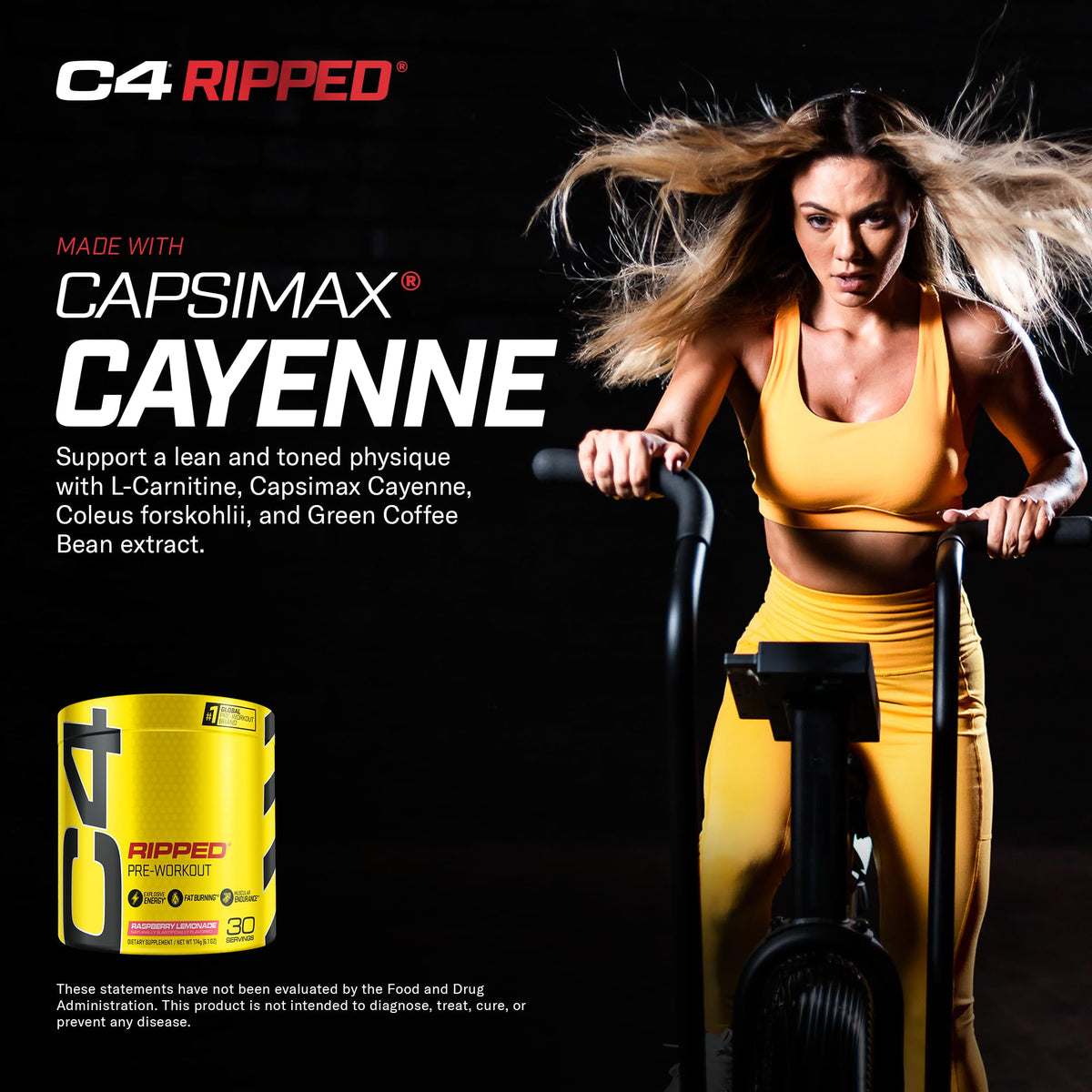 C4 Ripped & SuperHD, The Thermogenic Bundle, C4 Ripped Pre Workout Powder